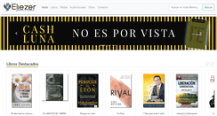 Desktop Screenshot of libreriaeliezer.com
